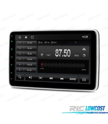 RADIO NAVEGADOR 2DIN 10" HD TÁCTIL BLUETOOTH USB SD