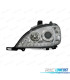 FAROS MERCEDES CLASE ML W163 02-05 LUZ DIURNA FONDO CROMO
