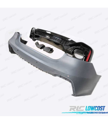 PARAGOLPES TRASERO AUDI A7 18- LOOK RS PDC