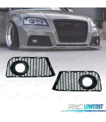 REJILLAS INFERIORES AUDI A3 08-12 NIEBLAS DCH-IZQ