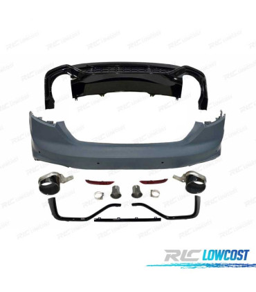 PARAGOLPES TRASERO AUDI A5 20- LOOK RS PDC