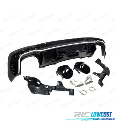 DIFUSOR AUDI A4 20- LOOK RS4