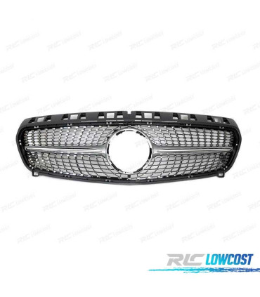 PARRILLA MERCEDES CLASE A W176 12-15 LOOK DIAMOND CROMO