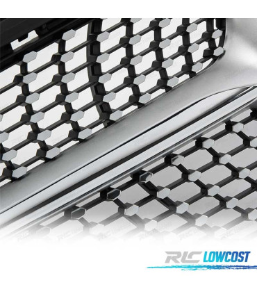 PARRILLA MERCEDES CLASE A W176 16-18 LOOK DIAMOND SILVER