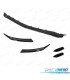 SPOILER LIP FRONTAL + SPLITTERS MERCEDES CLASE A W177 18- LOOK AMG NEGRO BRILLO