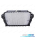 PARRILLA AUDI A3 8V 12-16 LOOK RS3 NEGRO BRILLO