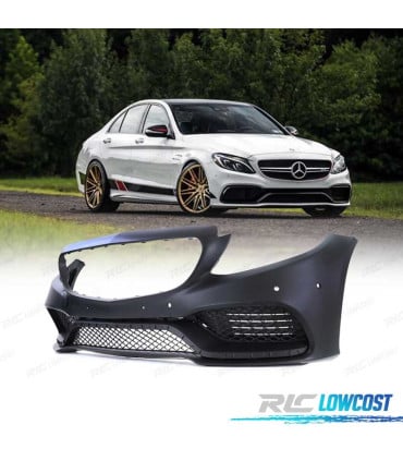PARAGOLPES DELANTERO MERCEDES CLASE C W205 14-18 PDC LOOK AMG C63