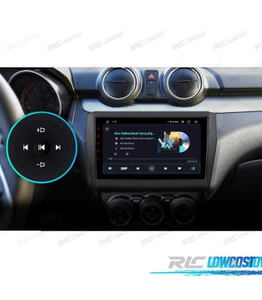 RADIO GPS ANDROID 12 9" PARA SUZUKI SWIFT 17-22