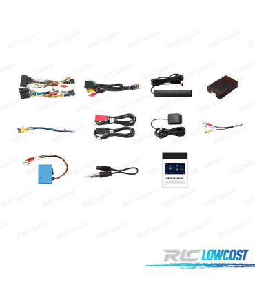 RADIO GPS ANDROID 12 PARA PORSCHE CAYENNE 03-10 9" USB GPS TACTIL HD