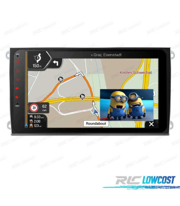 RADIO GPS ANDROID 12 PARA PORSCHE CAYENNE 03-10 9" USB GPS TACTIL HD