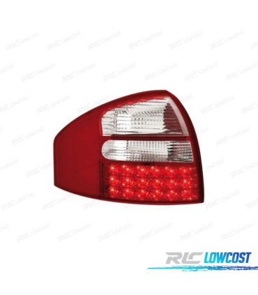 PILOTOS AUDI A6 4B 97- 05 LED ROJO BLANCO