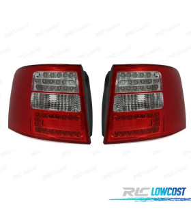 PILOTOS AUDI A6 4B AVANT 97-04 LED ROJO BLANCO