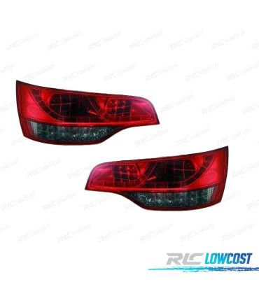 PILOTOS AUDI Q7 06-09 LED ROJO AHUMADO