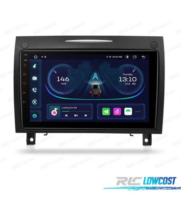 RADIO GPS ANDROID 11 PARA MERCEDES SLK R171 04-11