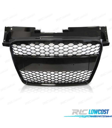 PARRILLA AUDI TT 8J 06-14 LOOK RS NEGRO BRILLO