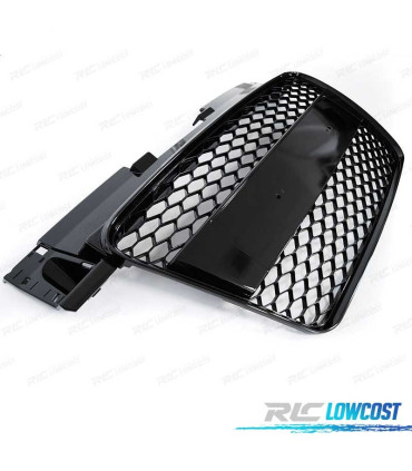 PARRILLA AUDI TT 8J 06-14 LOOK RS NEGRO BRILLO