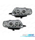 FAROS PARA CITROEN SAXO 96-99 OJOS ANGEL FONDO CROMO