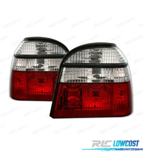 PILOTOS VOLKSWAGEN VW GOLF 3 91-97 ROJO BLANCO