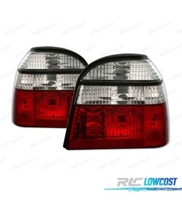 PILOTOS VOLKSWAGEN VW GOLF 3 91-97 ROJO BLANCO