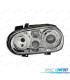FAROS VOLKSWAGEN VW GOLF 4 97-03 LOOK R32 FONDO CROMO