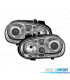 FAROS VOLKSWAGEN VW GOLF 4 97-03 LOOK R32 OJOS ANGEL FONDO CROMO