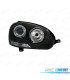 FAROS VOLKSWAGEN VW GOLF 5 03-08 OJOS ANGEL FONDO NEGRO