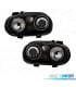 FAROS VOLKSWAGEN VW GOLF MK4 97-03 OJOS ANGEL LOOK R32 FONDO NEGRO