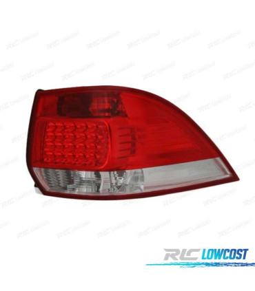 PILOTOS PARA VOLKSWAGEN VW GOLF 5 6 VARIANT 07-.LED ROJO CROMO