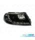 FAROS PARA VOLKSWAGEN VW PASSAT 3BG 00-05 LUZ DIURNA FONDO NEGRO