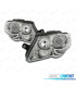 FAROS PARA VOLKSWAGEN VW PASSAT 3C 05-10 OJOS ANGEL FONDO CROMO