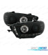 FAROS PARA VOLKSWAGEN VW SCIROCCO 08-14 LUZ DIURNA FONDO NEGRO