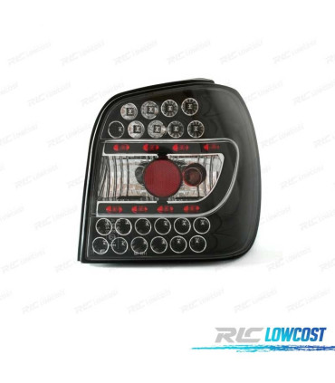 PILOTOS VOLKSWAGEN VW POLO 6N 94-99 LED FONDO NEGRO