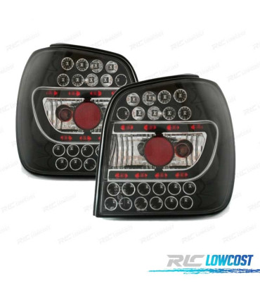 PILOTOS VOLKSWAGEN VW POLO 6N 94-99 LED FONDO NEGRO