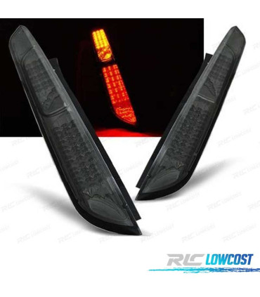 PILOTOS FORD FOCUS MK2 08-11 LED CROMO AHUMADO