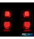 PILOTOS PARA VOLKSWAGEN VW TOURAN 03-10 LED ROJO AHUMADO