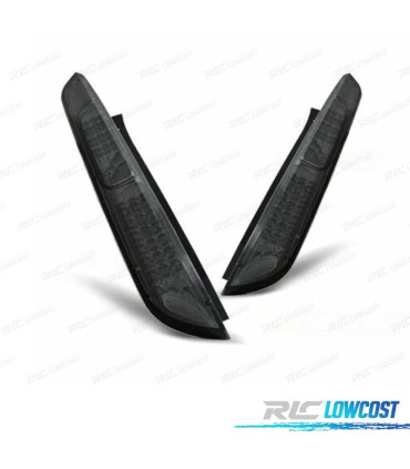 PILOTOS FORD FOCUS MK2 08-11 LED CROMO AHUMADO