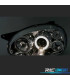 FAROS PARA OPEL CORSA B 93-00 OJOS ANGEL FONDO CROMO ELEC.