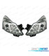 FAROS PARA OPEL CORSA D 06-10 LUZ DIURNA LED FONDO CROMO