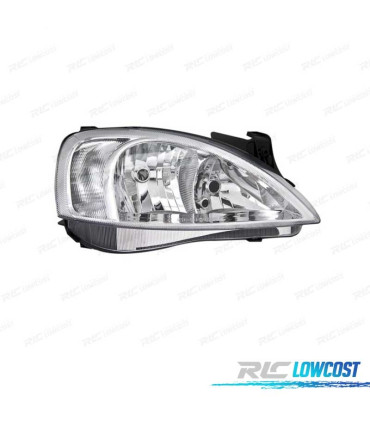 FAROS PARA OPEL CORSA C 00-06 FONDO CROMO