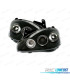 FAROS OPEL CORSA C 00-06 OJOS ANGEL FONDO NEGRO H1 H1