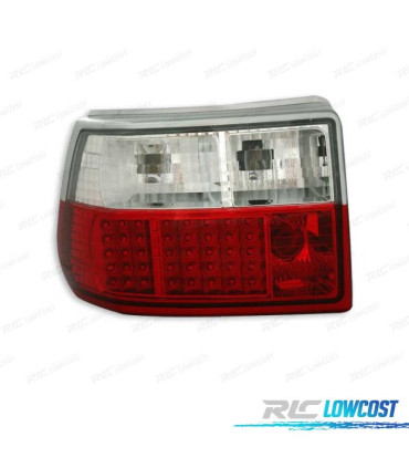 PILOTOS PARA OPEL ASTRA F 91-98 LED ROJO CROMO
