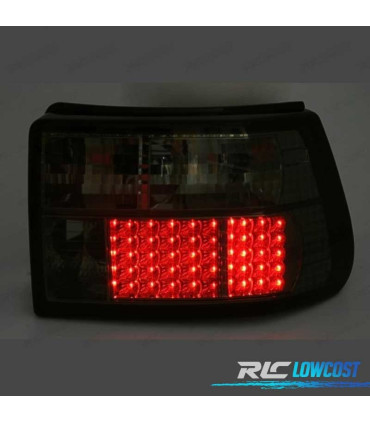 PILOTOS PARA OPEL ASTRA F 91-98 LED FONDO CROMO AHUMADO