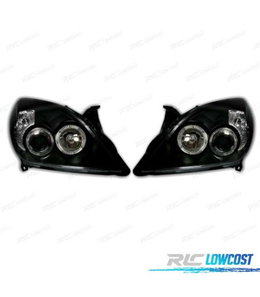 FAROS OPEL VECTRA C 05-08 SIGNUM 05-08 OJOS ANGEL FONDO NEGRO