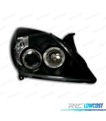 FAROS OPEL VECTRA C 05-08 SIGNUM 05-08 OJOS ANGEL FONDO NEGRO