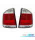 PILOTOS PARA OPEL VECTRA C 02-08 LED ROJO CROMO