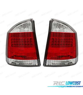 PILOTOS PARA OPEL VECTRA C 02-08 LED ROJO CROMO