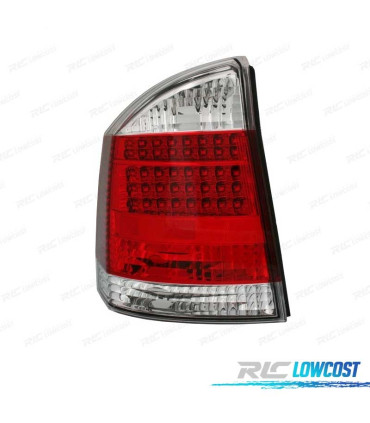 PILOTOS PARA OPEL VECTRA C 02-08 LED ROJO CROMO
