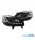 FAROS PARA OPEL ZAFIRA 99-05 LUZ DIURNA LED FONDO NEGRO