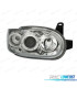 FAROS PARA FORD ESCORT 95-00 OJOS ANGEL FONDO CROMO
