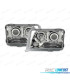 FAROS LUPA PARA MERCEDES CLASE E W124 93-95 FONDO CROMO